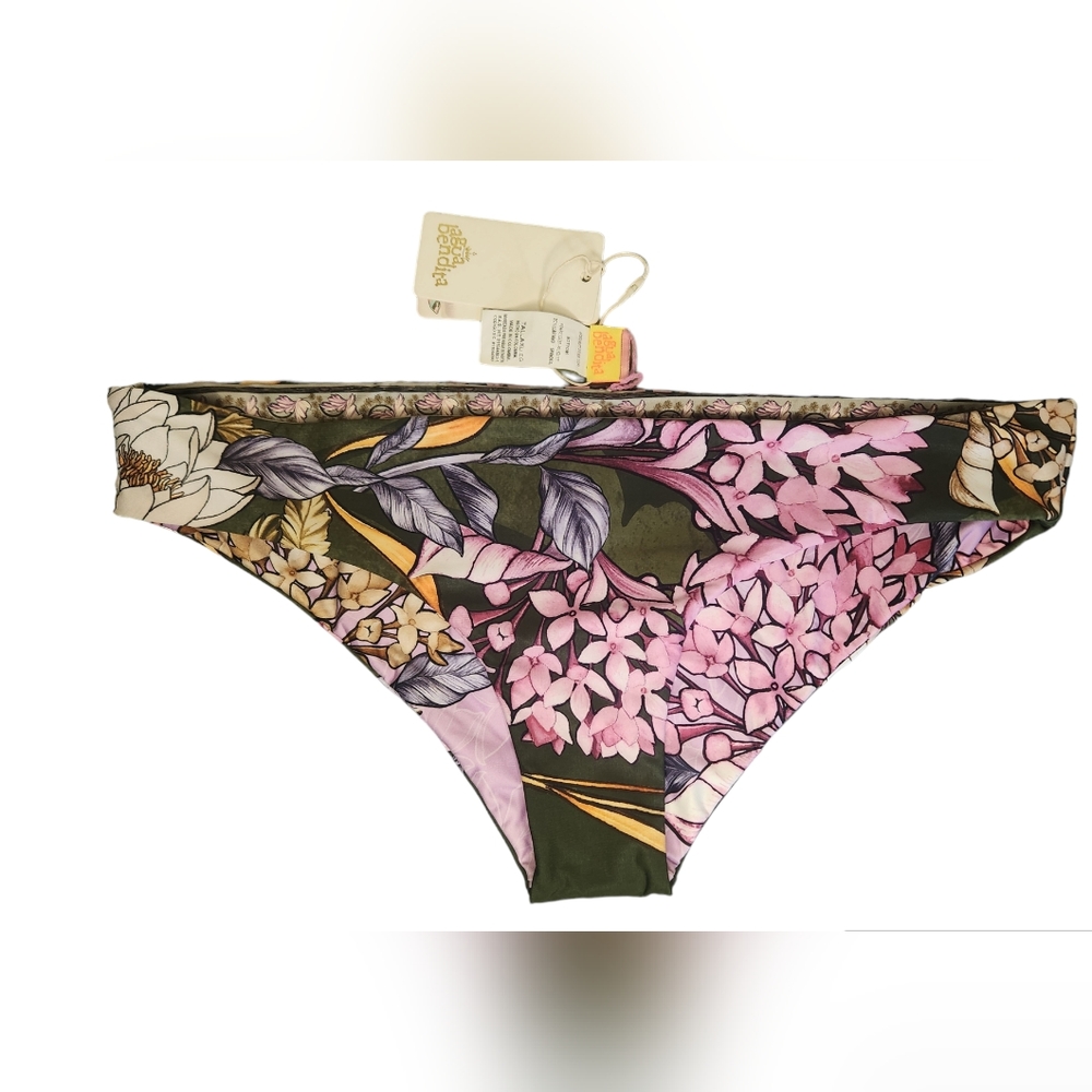 Agua Bendita Bottoms Reversible Green Pink NWT Size XL